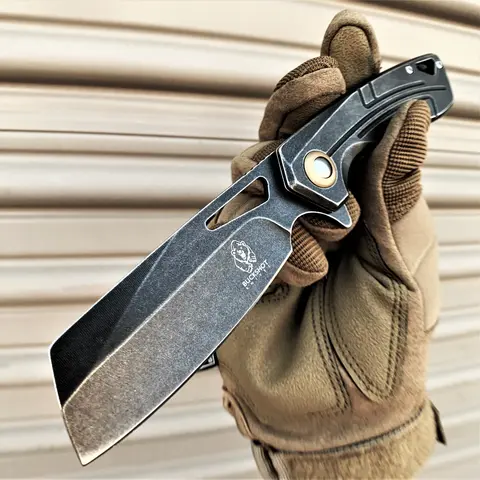 7.75" Stainless Steel Pocket Knife for Men Sharp Edge Folding Knife for Outdoor Camping Hunting Gear Survival Tool Outdoors Man Accessories Every Day Carry