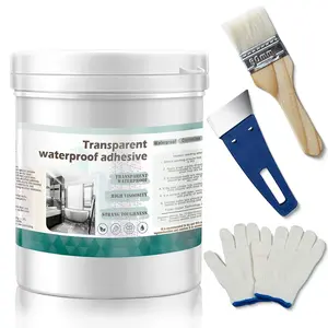 Transparent Waterproof Coating, Invisible WaterproofAgent ,Transparent Waterproof Sealan, Indoor & Outdoor Waterproof Coating (17.5oz.)