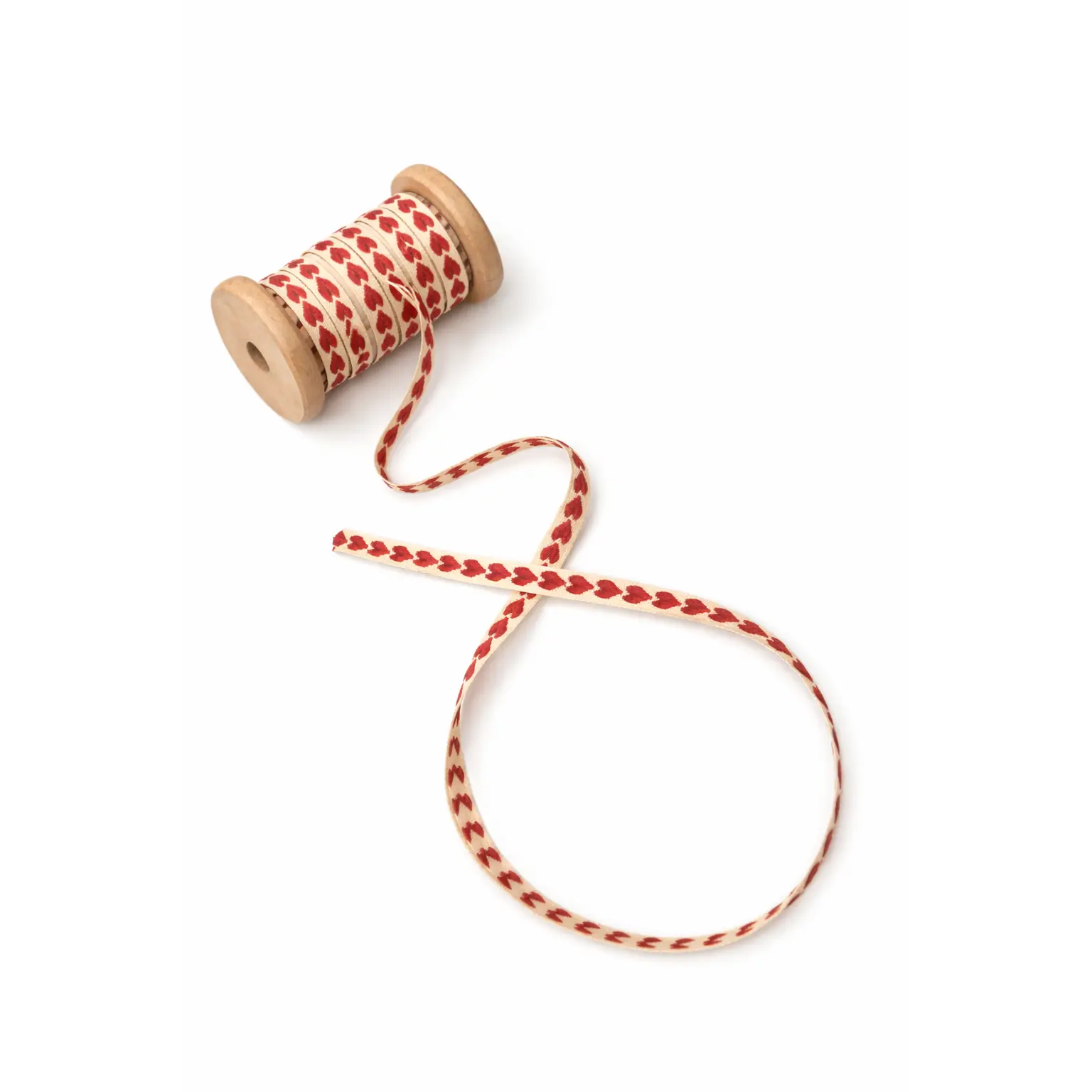 Red Heart Cotton Ribbon | Miller & Clove