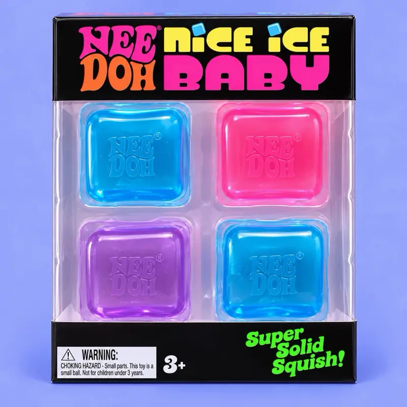 NeeDoh Nice Ice Baby 4pk - Collectible