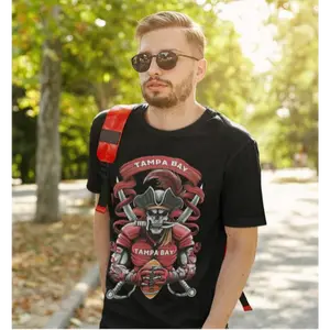 Unisex Combed Cotton Boxy Cut Round Neck Short-Sleeve T-Shirt - Men's Top, Streetwear, Tropical Print, 200g Heavy-Weight Structured Fabric, Digital Sublimation, Soft, Casual Stylish, Hoodie Option, COD Available, Shortsleeve