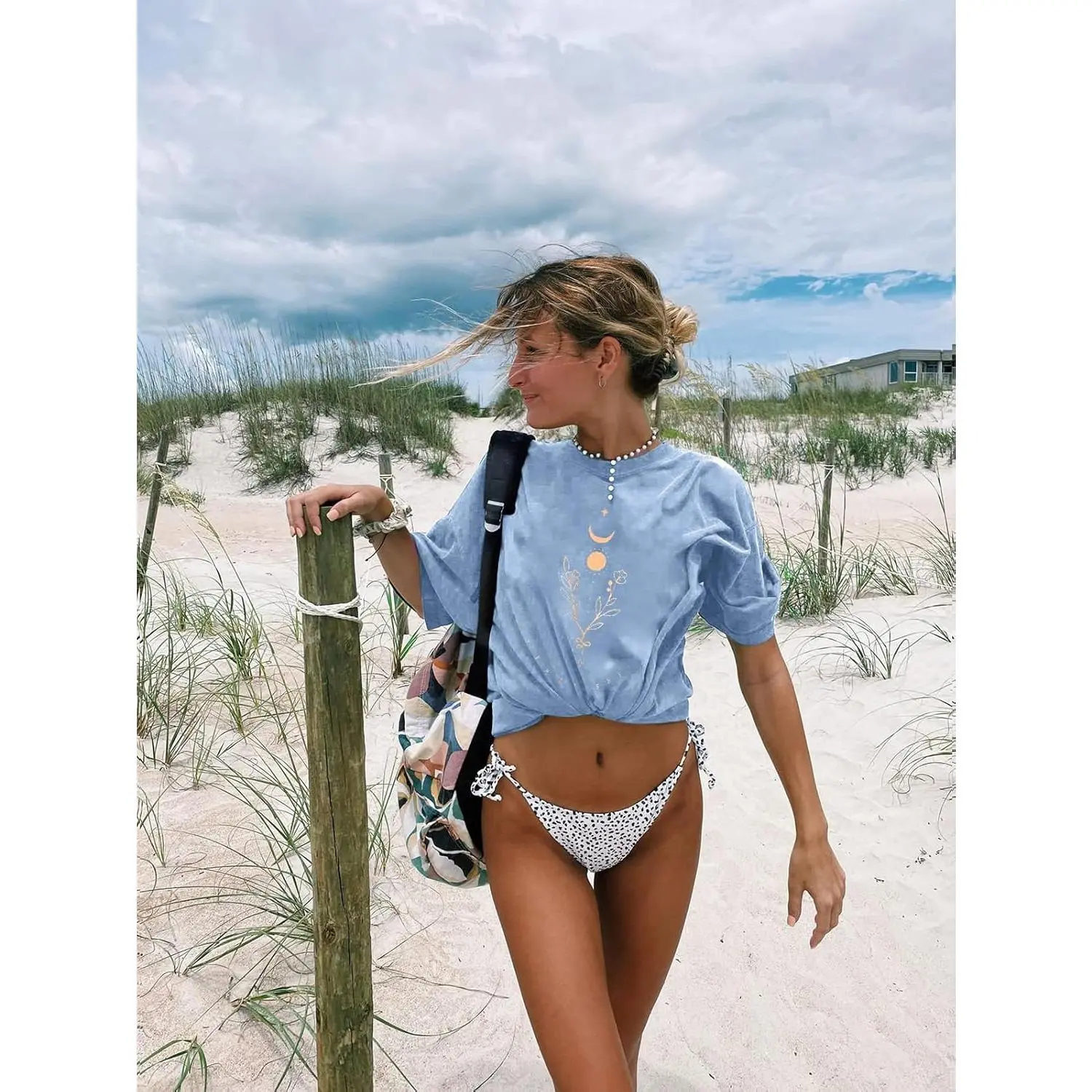 Womens Oversized Graphic Tees Short Sleeve T Shirt Casual Vacation Top Womens Oversized Graphic Tees Short Sleeve T Shirt Casual Vacation Top