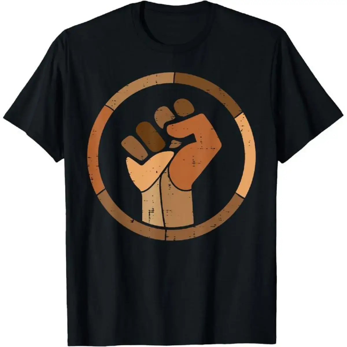 Black History Melanin Fist African Pride Men Women Kids Shortsleeve T-Shirt,Menswear Casual Streetwear Tshirt Tops