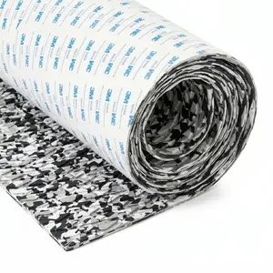 KXKZREN Snow Camouflage Boat Decking Marine Flooring EVA Foam Sheet Non-Slip Self Adhesive Strong Adhesive Backing Deck Mat for Yacht RV Motorboat Kayak Waterproof DIY Boat Carpet Accessories Thick Traction Pad Faux Teak Flooring pad