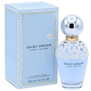 MARC JACOBS Daisy Dream Women's Full-Size EDT Perfume, Aromatic Floral Sweet Fruit-Flavored Jasmine-Themed Fragrance with Citrus Notes, Airy Light Scent, 3.3 fl oz (3.4 oz Equivalent), New In Box, Aromatic Floral Fragrance, Floral Sweet Perfume