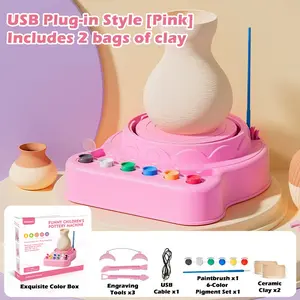 Reusable Ceramic Mold Molding Machine, Handmade Polymer Clay Pottery Machine, Craft Making & Painting Tool, DIY Painting & Crafting Toys