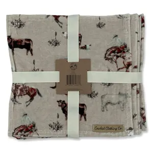 Cowboy Set of 5 Washcloths Cowboy Set of 5 Washcloths