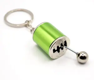 Street Driven Gear Box Shift Keychain Six-Speed Manual Transmission Keyring for Car Enthusiasts Durable Construction Unique Design Auto Part Fidget Toy