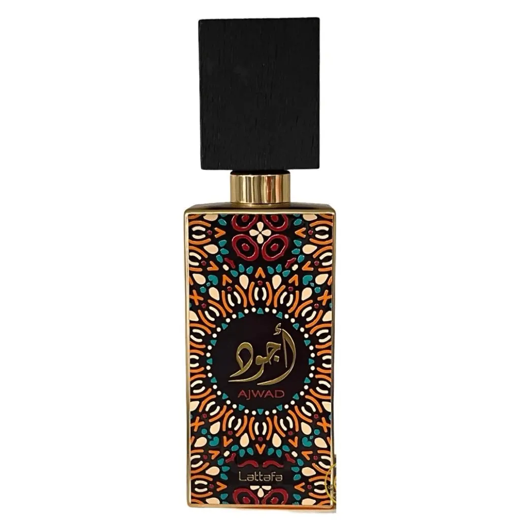 Lattafa Ajwad EDP Sprays - 2.04 oz Unisex Wear Fragrance EDP, Adult Paraben-Free Long-Lasting Alcohol-Based Floral Perfume with Rose, Jasmine, Vanilla, Amber, Musk Notes