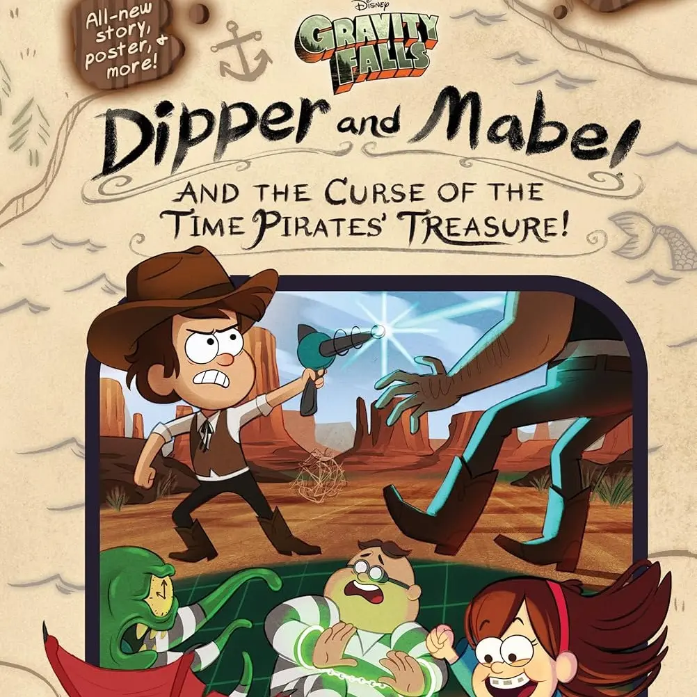 Gravity Falls:: Dipper and Mabel and the Curse of the Time Pirates' Treasure!: A Select Your Own Choose-Venture! Hardcover – Illustrated, July 26, 2016