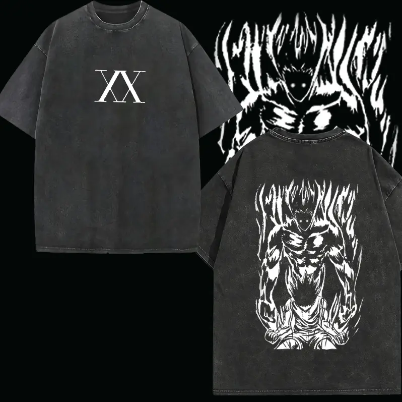 T-shirt Hunter x Hunter : Bébé Gon Freecss couche