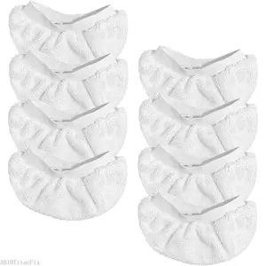 8 Pack Steam Cleaner Accessories for Most Handheld Steam CleanerAB10TitanFix