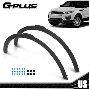 Pair LH&RH Front Fender w/c Sensor Hole Fits 12-19 Land Rover Range Rover Evoque