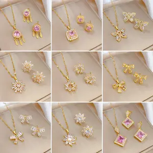 Shimmerze All-in Costume Jewelry Set (5-6 Sets), Fashion Accessory for Daily Wear