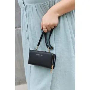 Nicole Lee USA Two-Piece Crossbody Phone Case Wallet