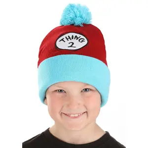 Dr. Seuss Thing 2 Pom Beanie