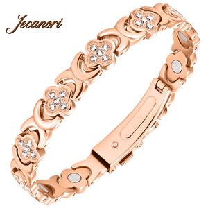 Jecanori Copper Bracelets for Women Pure Copper Magnetic Bracelet with 3500 Gauss Effective Magnets Trendy Stack Bangle Stretch Bangle Modern Fashion Accessories Jewelry Gift, Stackable Bracelets, Fashionable Jewelry,summeroutfits,vacationoutfits,beachout