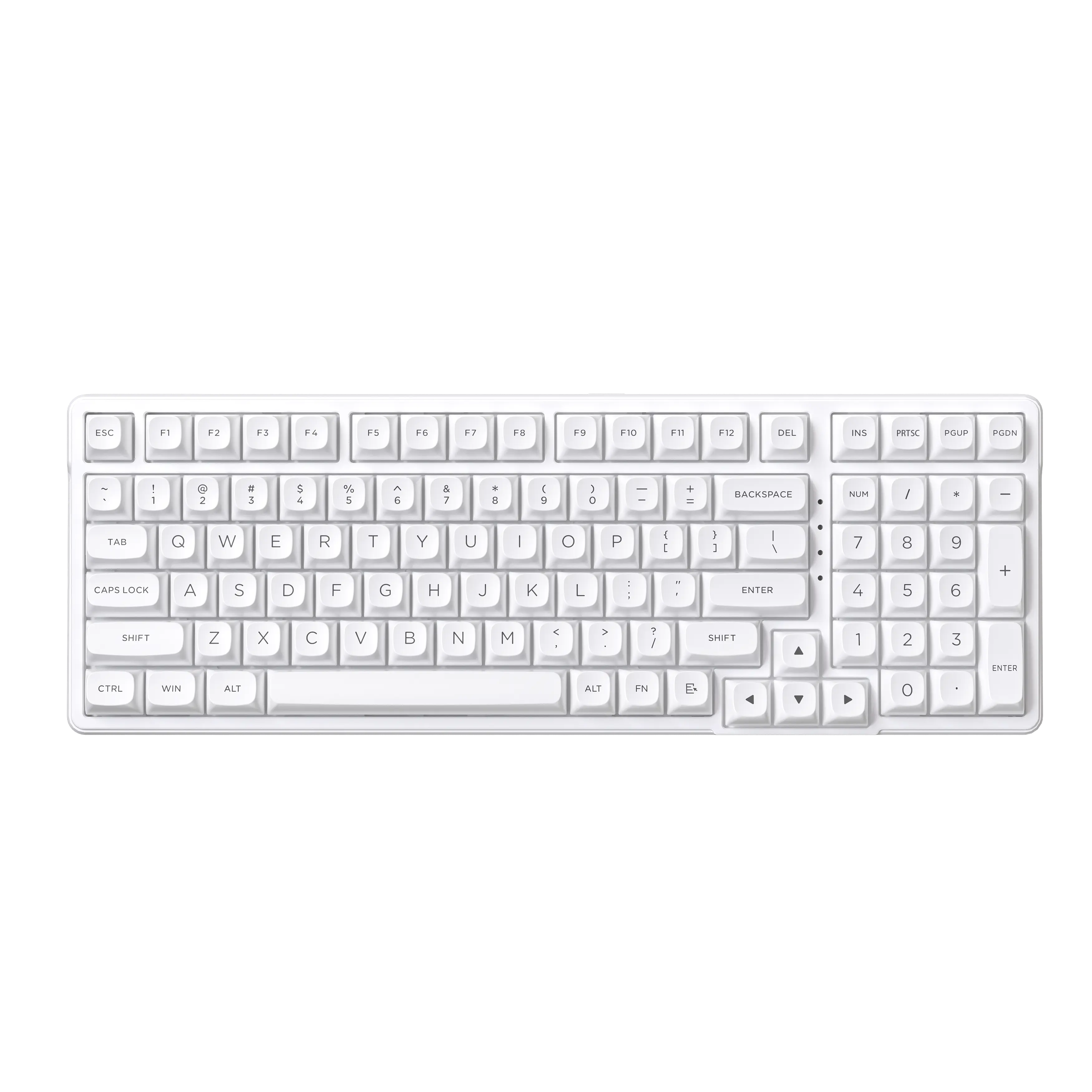 K99Pro White Baseball Cap