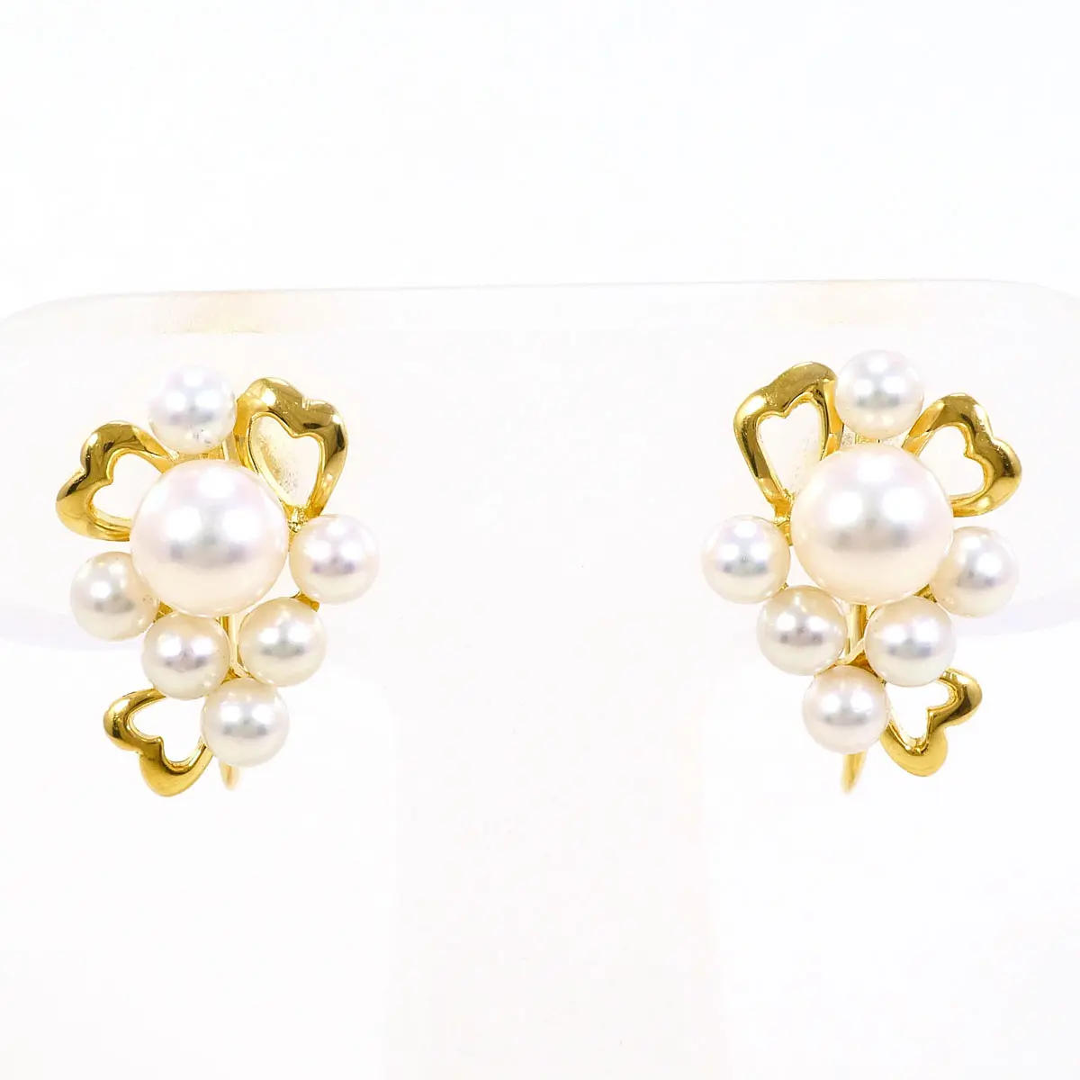 Mikimoto Au750 Pearl Earrings