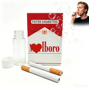 Bubble Cigarette Pack Toy,Father's Day gift,Funny Gag Gift for Smokers,  Graduation Season Prank Toy, Stress Relief Fidget Desk Toy, Reusable Novelty Joke Gift, Party Favor Trick Toy for Office, Friends and Family