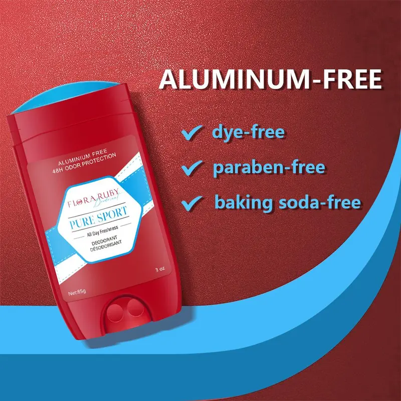 Flora Ruby Antiperspirant – Aluminum-free, natural ingredients, effectively combats odor-causing bacteria – Helps lighten underarm dark spots – Removes impurities and dead skin cells – Fresh scent