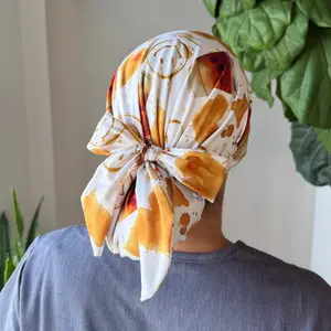 Coffee Splash Modern Scrub Cap