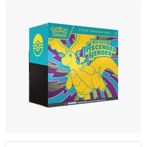 Pokémon Ascended Hero’s Etb Elite Trainer Box Mega Evolution Trading Card Game