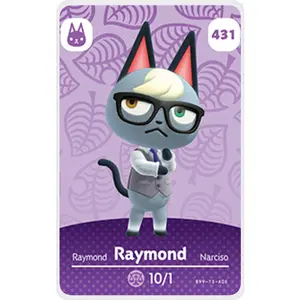 Raymond - Villager NFC Card for Animal Crossing New Horizons Amiibo
