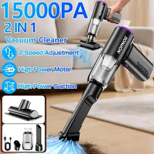 2-in-1 Vacuum & Duster, Cordless & Strong Type-C Portable