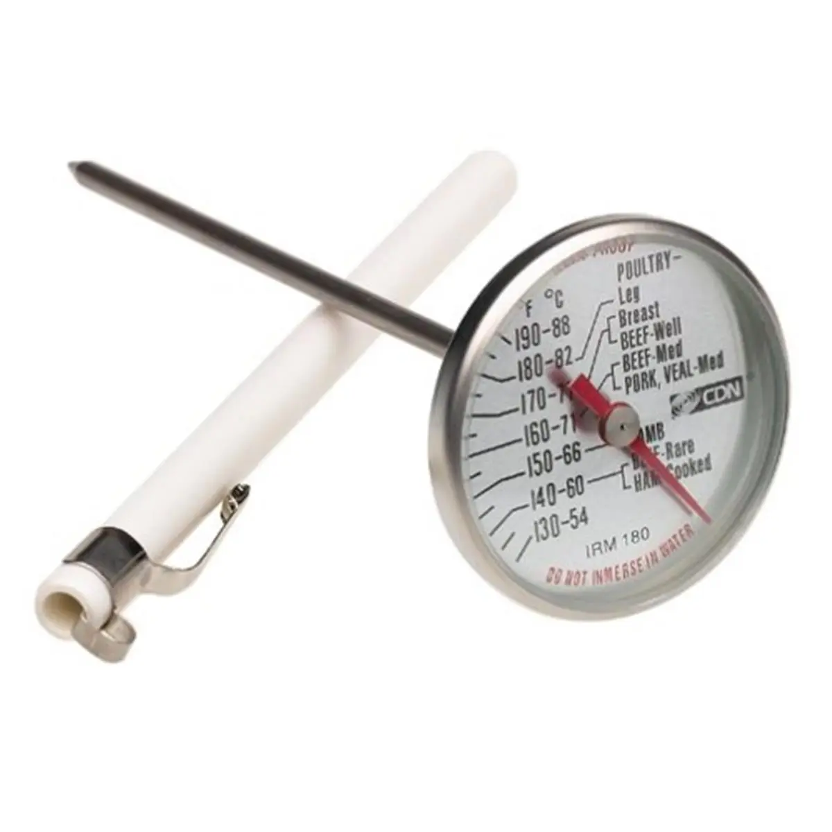 212 MAIN ProAccurate Insta-Read Ovenproof Meat/Poultry Thermometer - Kitchenware with Glass Lens for Home Cooking