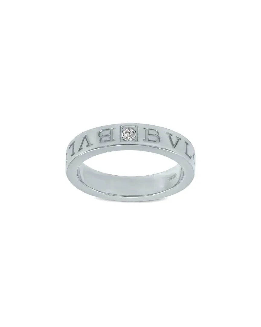 Bvlgari 18K 0.01 ct. tw. Diamond Ring