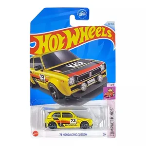 Hot Wheels '73 Honda Civic Custom Diecast Toy Car - Compact Kings Series