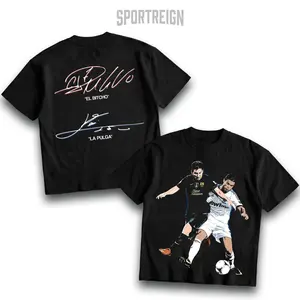 SPORTREIGN Cristiano Messi Men's T-shirt, Soccer Fan Shirt, Cristiano Messi Fan Merchandise, Football Shirt, Graphic Tee Over Size, 100% cotton Shirt, Gift For Him, Made In USA.