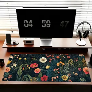 Extra Large Gaming Mouse Pad and Keyboard Mat, Non-Slip Rubber Base, Durable Polyester Surface, Ideal for Office and Esports