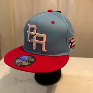 Puerto Rico SnapBack cap Adult sky blue