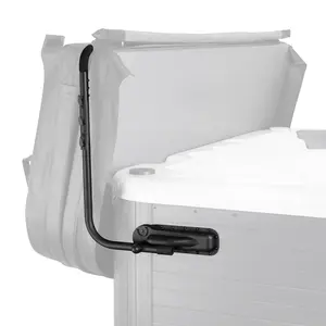 【fathersdaygift】VEVOR Hot Tub Cover Lift, Spa Cover Lift, Height 31.5" - 41.3" Width 69" - 100.5" Adjustable, Installed on Both Sides at the Top, Suitable for Various Sizes of Rectangular Bathtubs, Hot Tubs, Spa Round Aluminium, Hot Tub Installation