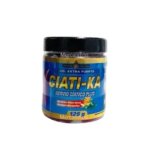Gel Natural para el Nervio Ciático 125g - Pain Relief with Wellness Natural Ingredients for Adults - Natural Ingredients for Wellness - 24 Months Support Therapy Treatment Healthcare Therapeutic Bathroom Solution Fitness