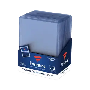 Fanatics 59pt 3x4 Top Loader - 25 Count