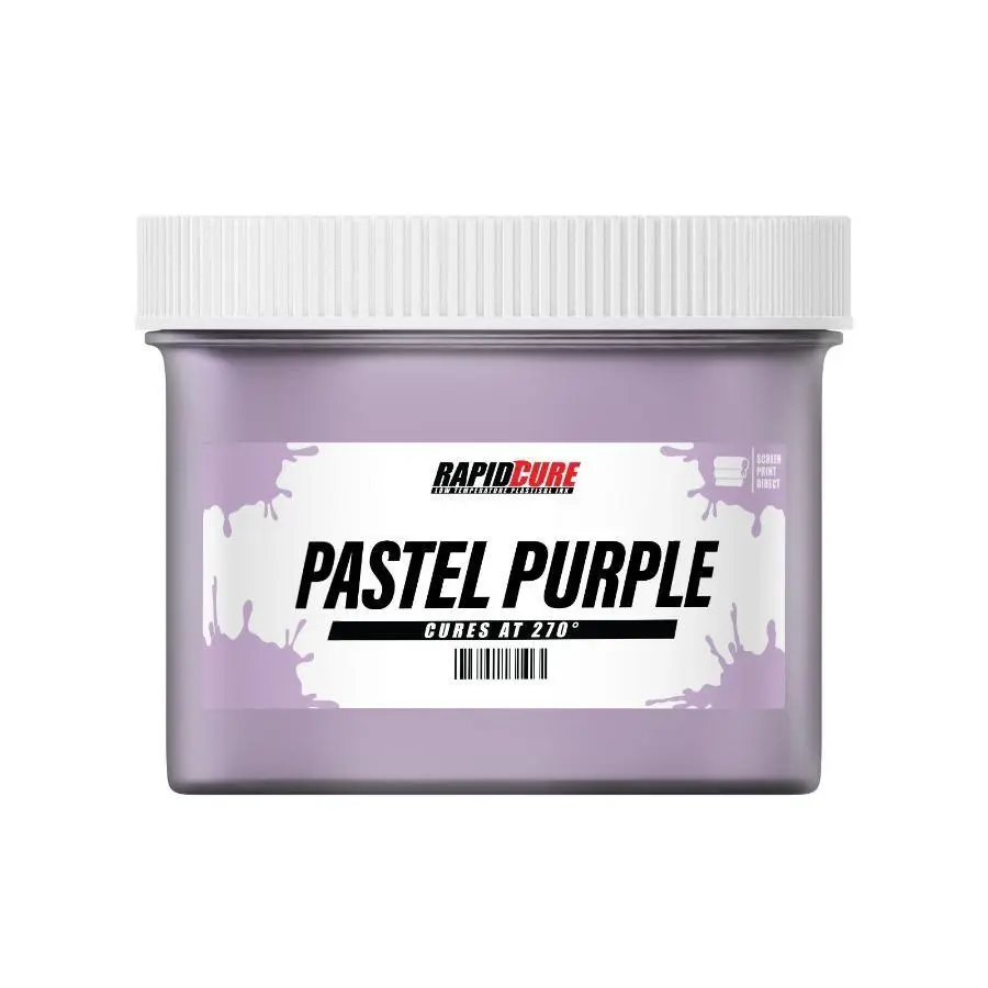 Rapid Cure Pastel Purple Screen Printing Plastisol Ink