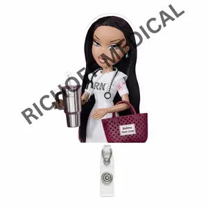 Rich Off Medical | LIMITED! RN Med Barb Badge Reel