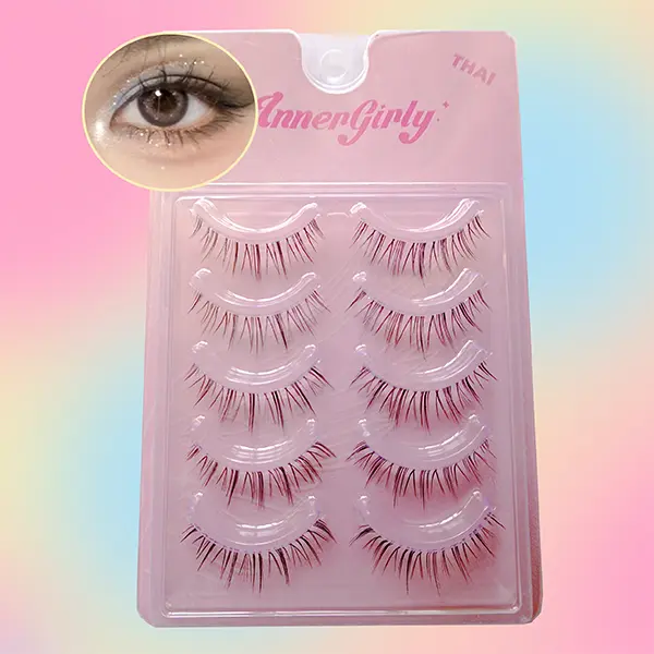Inner Girly Beauty Thai Style Lashes - Super thin stems create pressure free makeup