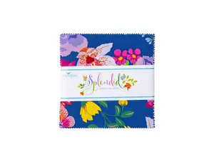 Splendid | 5" Charm Pack by Gabrielle Neil for Riley Blake | 42 pcs