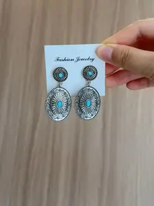 Vintage Bohemian Women's Couple Earrings, Versatile Jewelry for Ladies, Stylish Accessories for Everyday Wear, Perfect Gift Idea