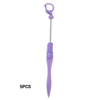 Letter Purple ZK333010 5PCS