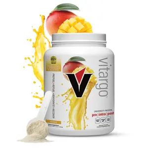 Vitargo Carbohydrate Powder 4.4 lbs Mango Fast Absorption Dietary Carb Supplement for Pre Intra Post Workout Recovery Healthcare Fitness Muscle Nutrition