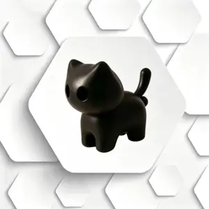 Black Cat LED Keychain with Glowing Eyes, Gothic Aesthetic Light-Up Key Ring, Spooky Cute Bag Charm & Mini Emergency Light, Cool Halloween Accessory & Unique Gift for Cat Lovers