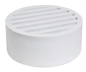 212 MAIN P911 4 in. NSF Listed Plumbing Drain Grate, Fits SDR 35 Sewer & Drain Pipe, Meets ASTM D3034 & D2729, for Home Improvement Bathroom Fixtures
