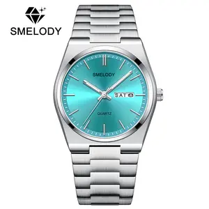 SMelody Big Steel Belt Men's Watch Water Proof Luminous