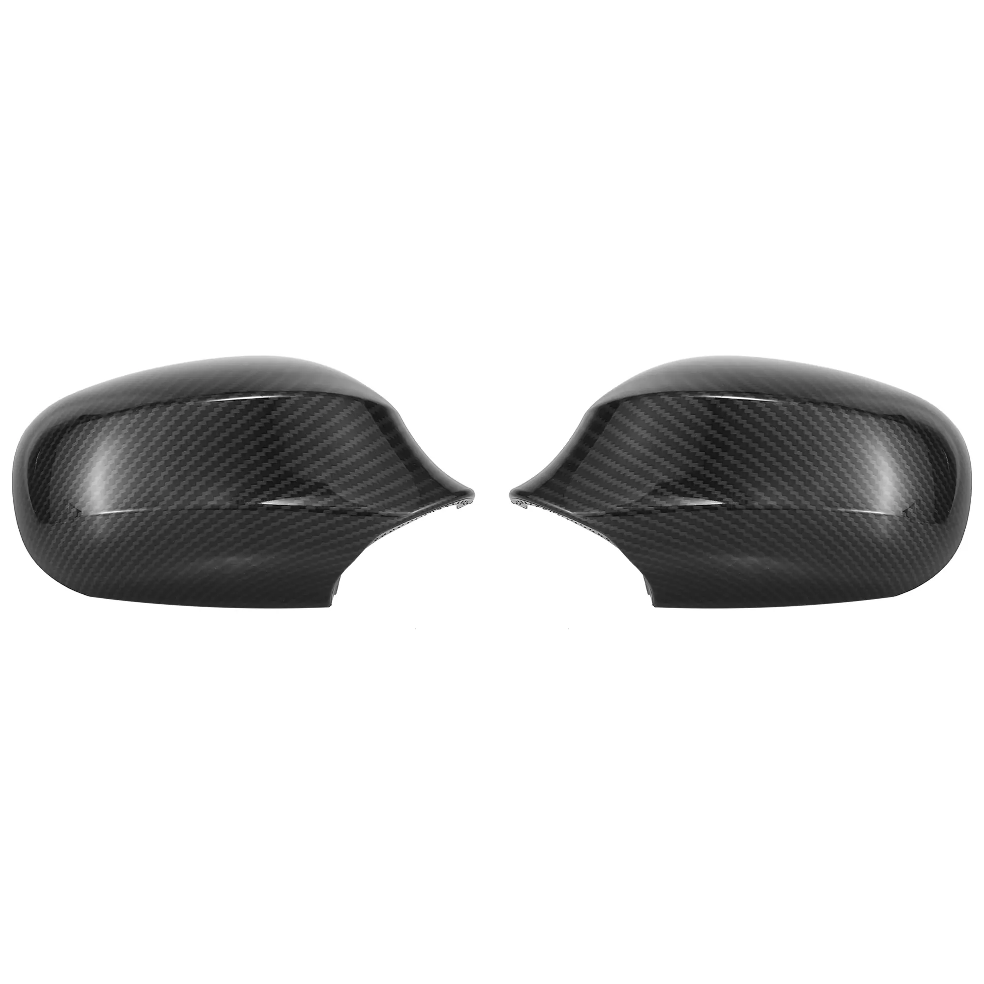 1 Pair Car Exterior Rear View Mirror Housing Door Wing Mirror Covering Cap for BMW 323i 328i 335d 335i