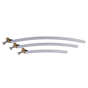 SatelliteSale Galvanized Steel Grounding Strap Flexible and Adjustable